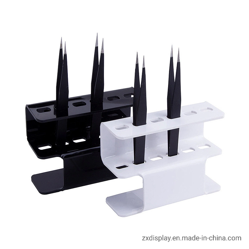 Custom Non-Toxic Acrylic Dental Tweezers Holder Perspex Forceps Stand