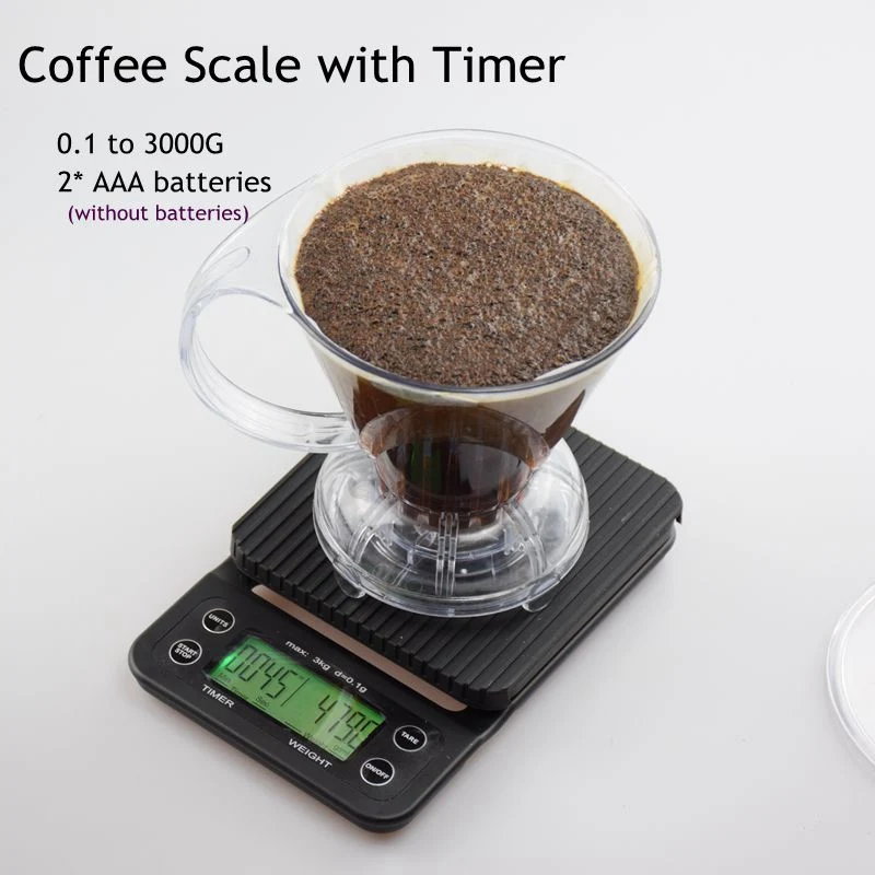 Digital Weighing Scale Plastic Digital Scale Kitchen Appliance 0.1-3000g