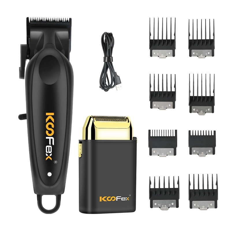 Беспроводные Koofex Graphene ножи BLDC машинка для стрижки волос&amp;9000об/мин сетка бритвы,