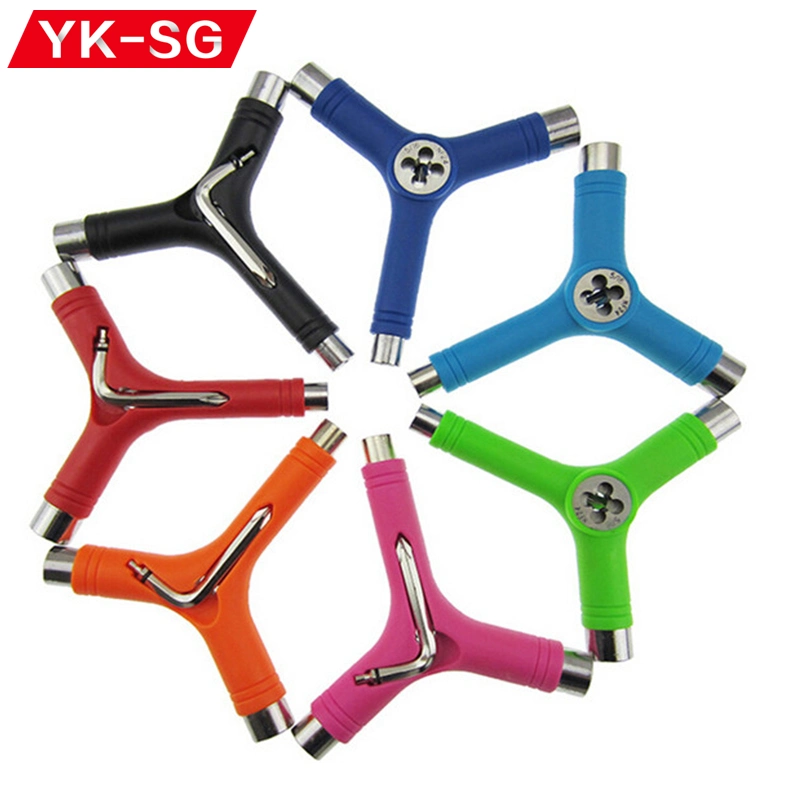 Hot Sale Skateboard Tool Multi-Function Roller Skateboard Skate T Tool Skateboard Wrench