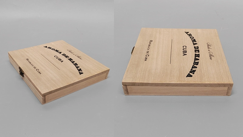 Wooden/Wood Box with Logo Printed for Cigar/Gift/Pen/Jewelry/Souvenir Package/Storage/Packing