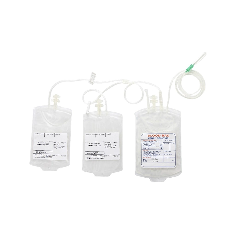 Medical Disposables Sterile PVC Blood Collection Bag Plastic Blood Bag