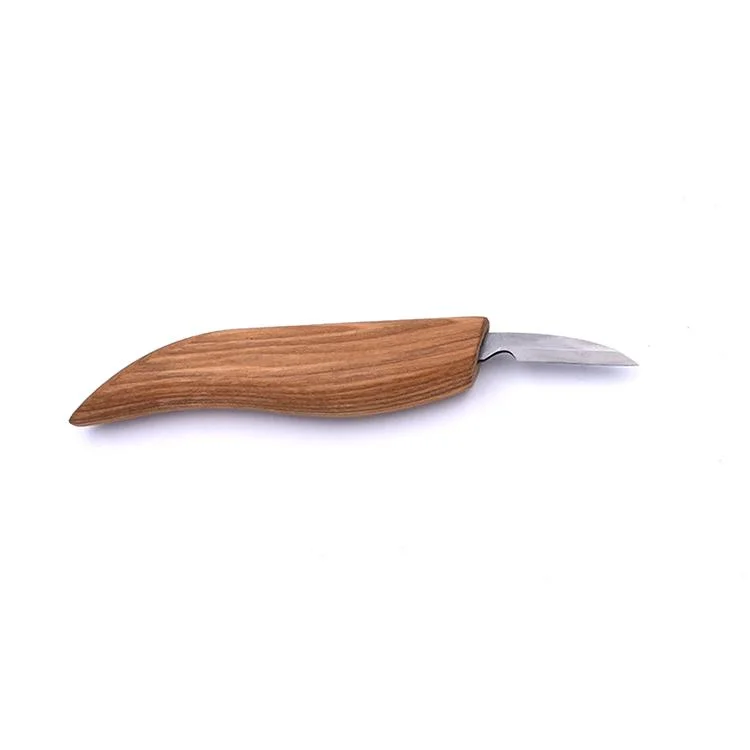 Carbon Steel Rasiermesser-scharfe und langlebige Edelstahl Holz Outdoor-Falten Messer