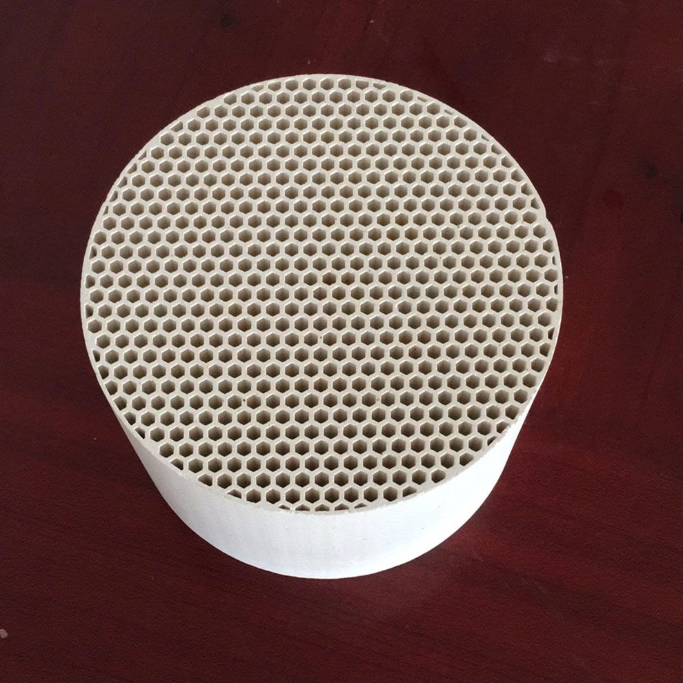 High Temperature Hexagon Holes Cordierite Honeycomb Ceramic Heat Exchanger Monolith Blocks for Air Condition System