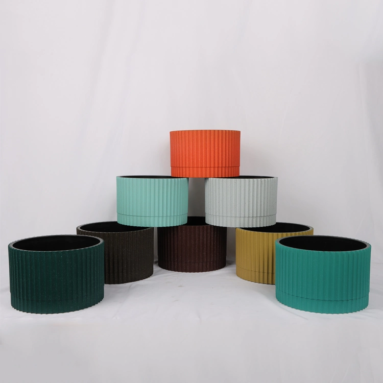 Luxury Wholesale/Supplier Plastic Outdoor and Indoor Garden Decorative Office Flower Pots&Plantersfor Natural Plants