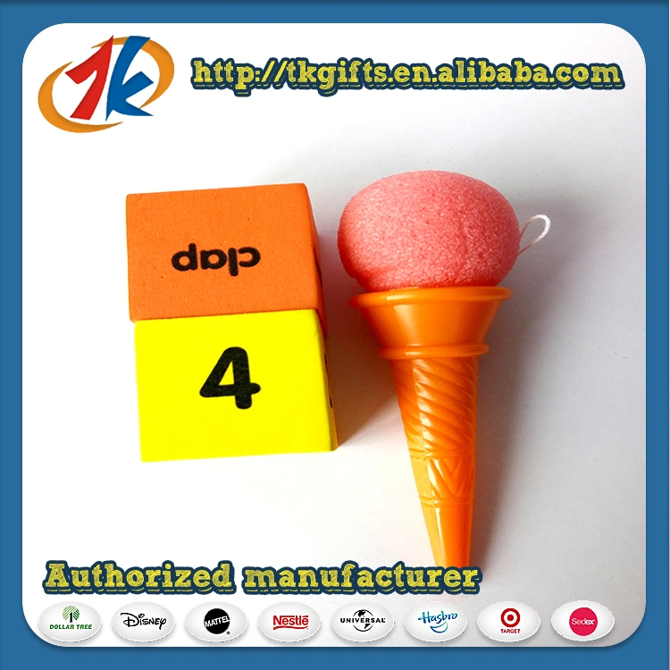 China Wholesaler Funny Ice Cream Shape Ball Launcher Toy