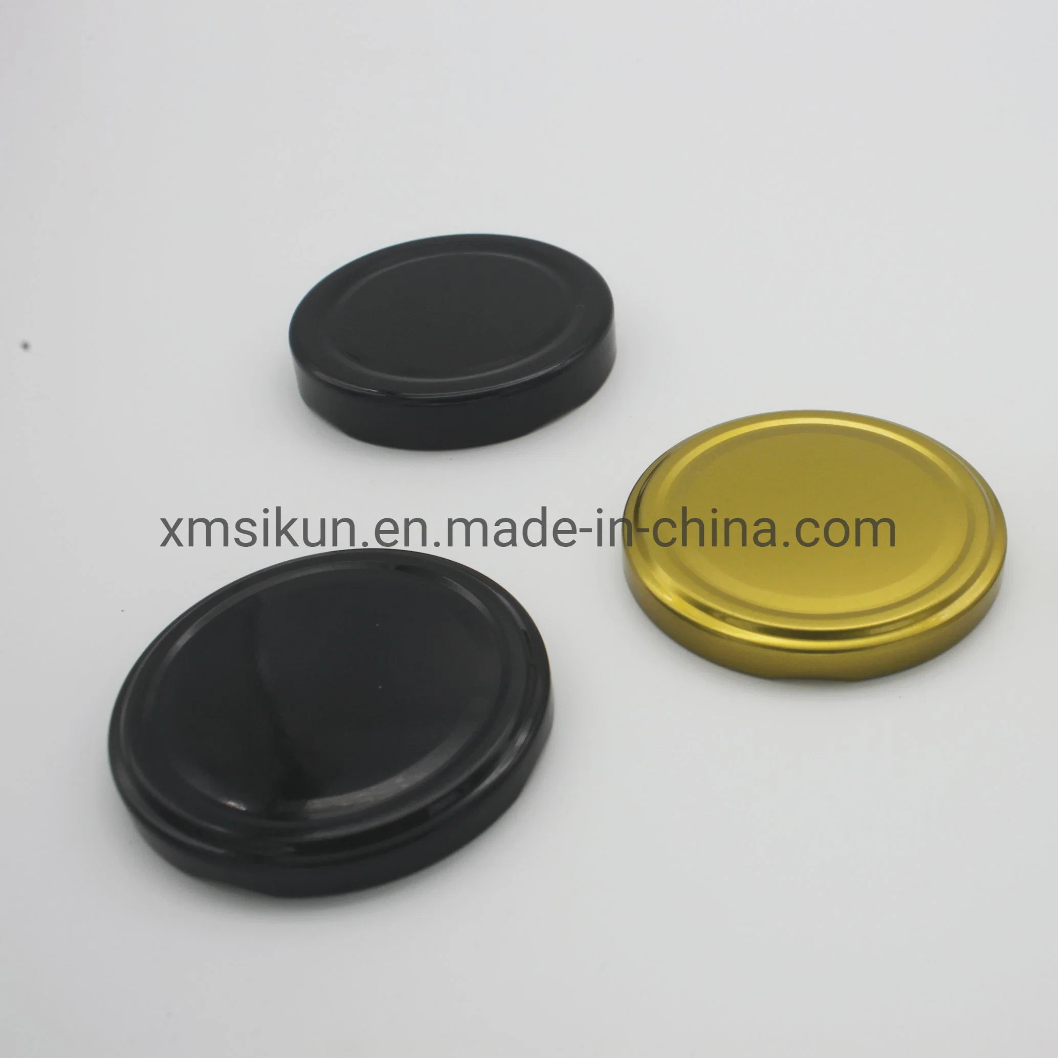 Hot Selling High quality/High cost performance  70# Metal Lug Cap with Glass Bottle for Food Grade Packing