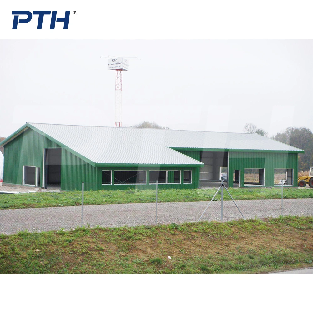 Pth Low Cost Beautiful and Durable Luxury Steel Structure Office Prefabricated Building with Good Quality