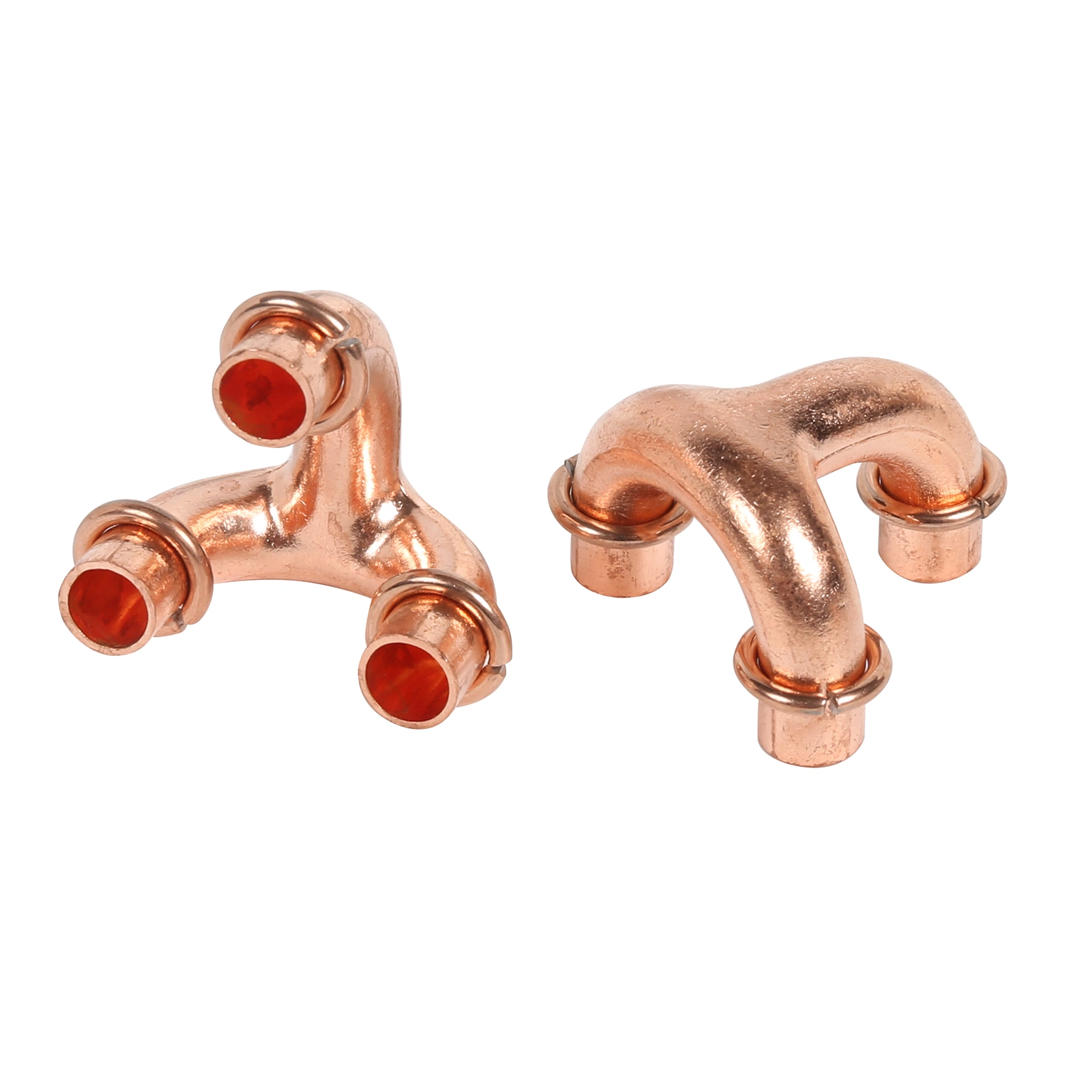 Copper Fittings Air Conditioning Accessories Copper Tee Copper Connector