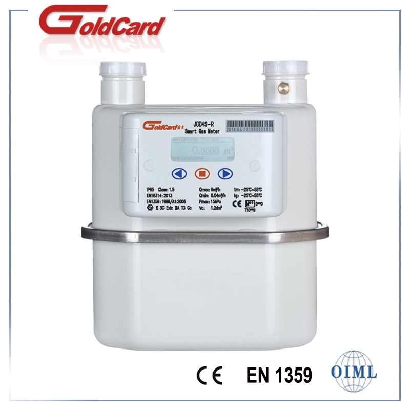 G4 Stahl Smart Gas Meter-Zigbee/GPRS/Wmbus