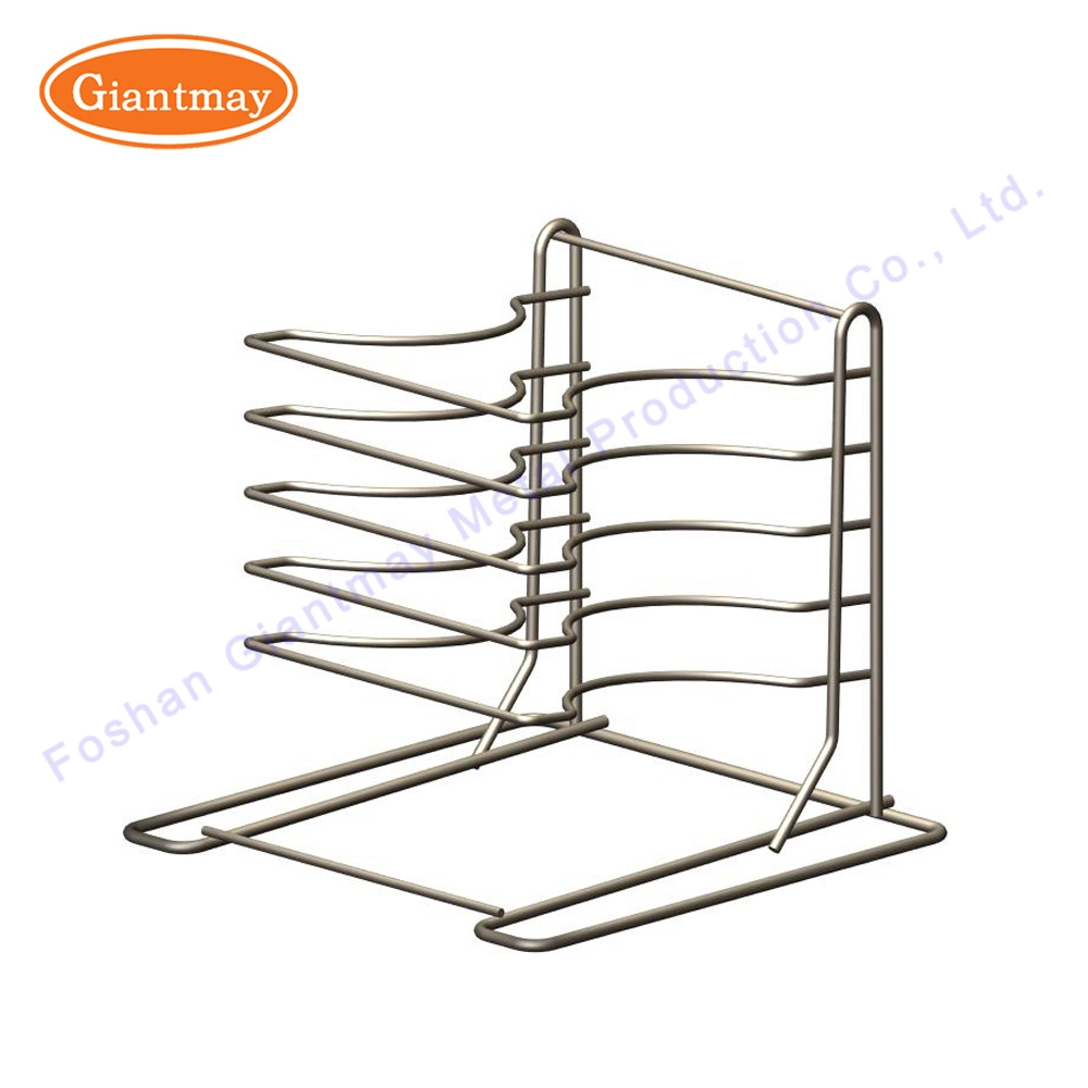 3 Tier Wrought Iron Wire Counter Display Stand for Retail