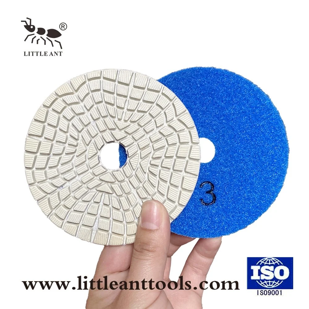 Premium Hybrid 4 Step Polishing Pad for Granite, Quartz, Marble, Engineered Stone