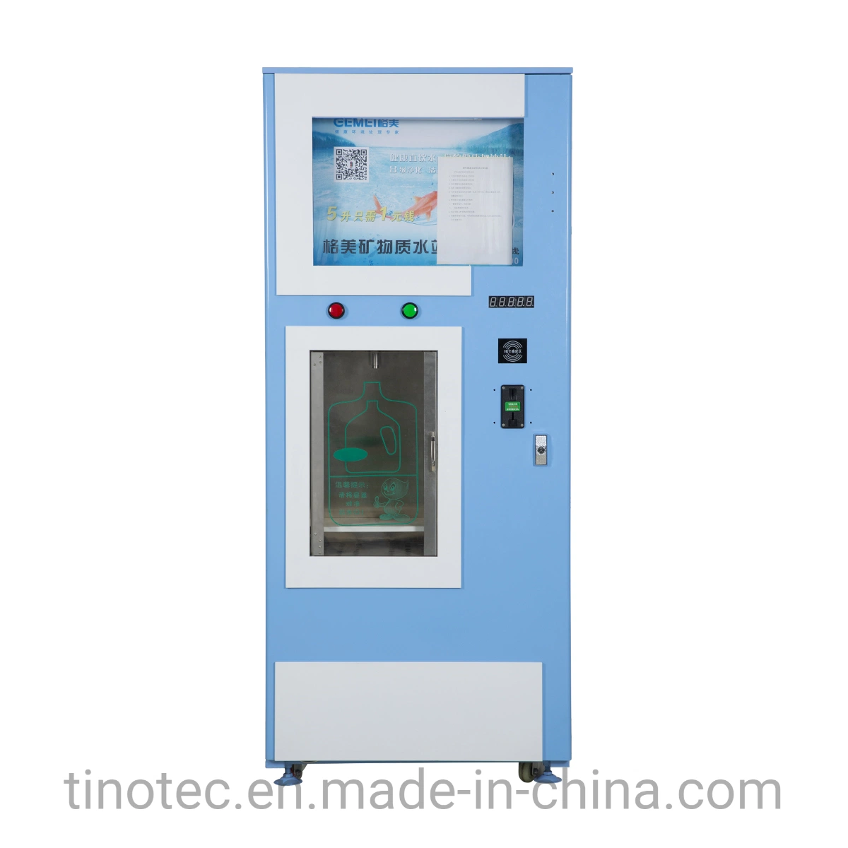 Coin Operation Water Purifier Plant Outdoor Water ATM Machine