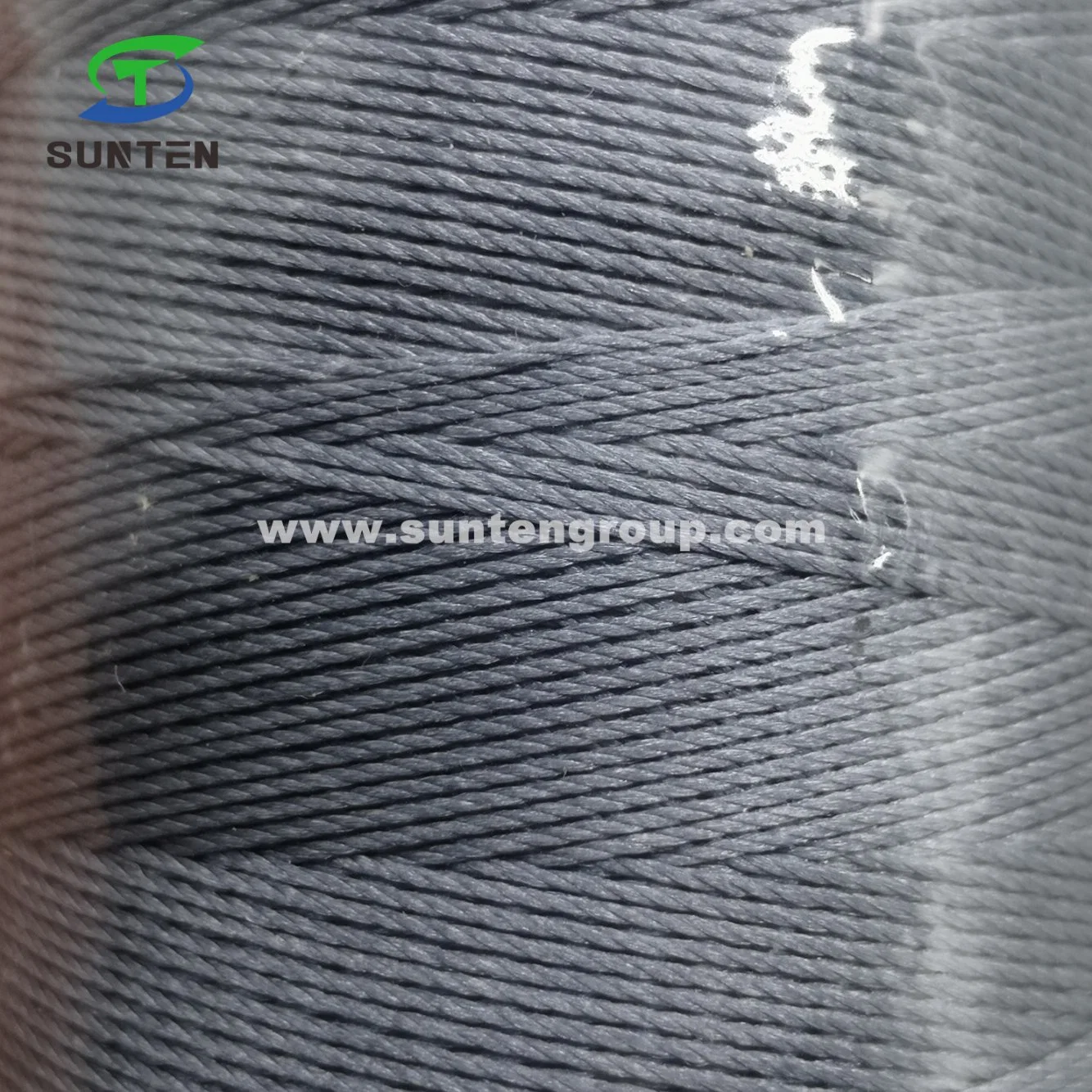 Grey High Tenacity PE/PP/Polyester/Nylon Plastic Twisted/Braided Multi-Filament/Baler/Thread/Packing Line/Fishing Net String 210d/380d by Spool/Reel/Bobbin/Hank