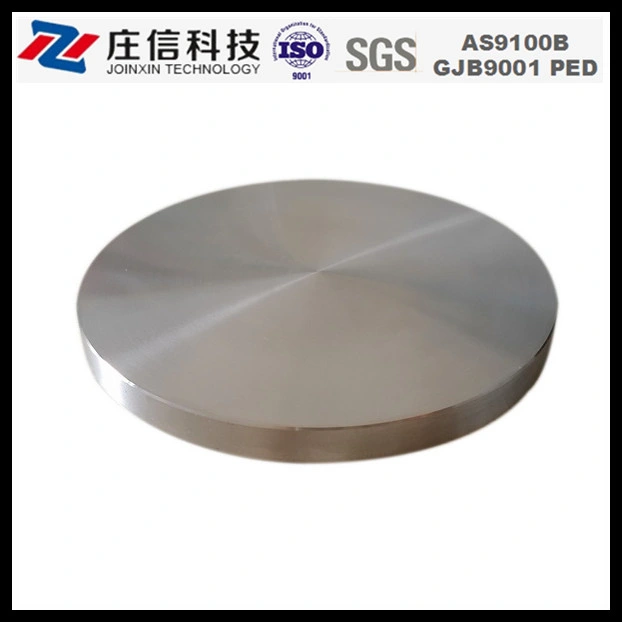 99.99% Titanium Sputtering Target High Purity Titanium Ti Disc Ingots