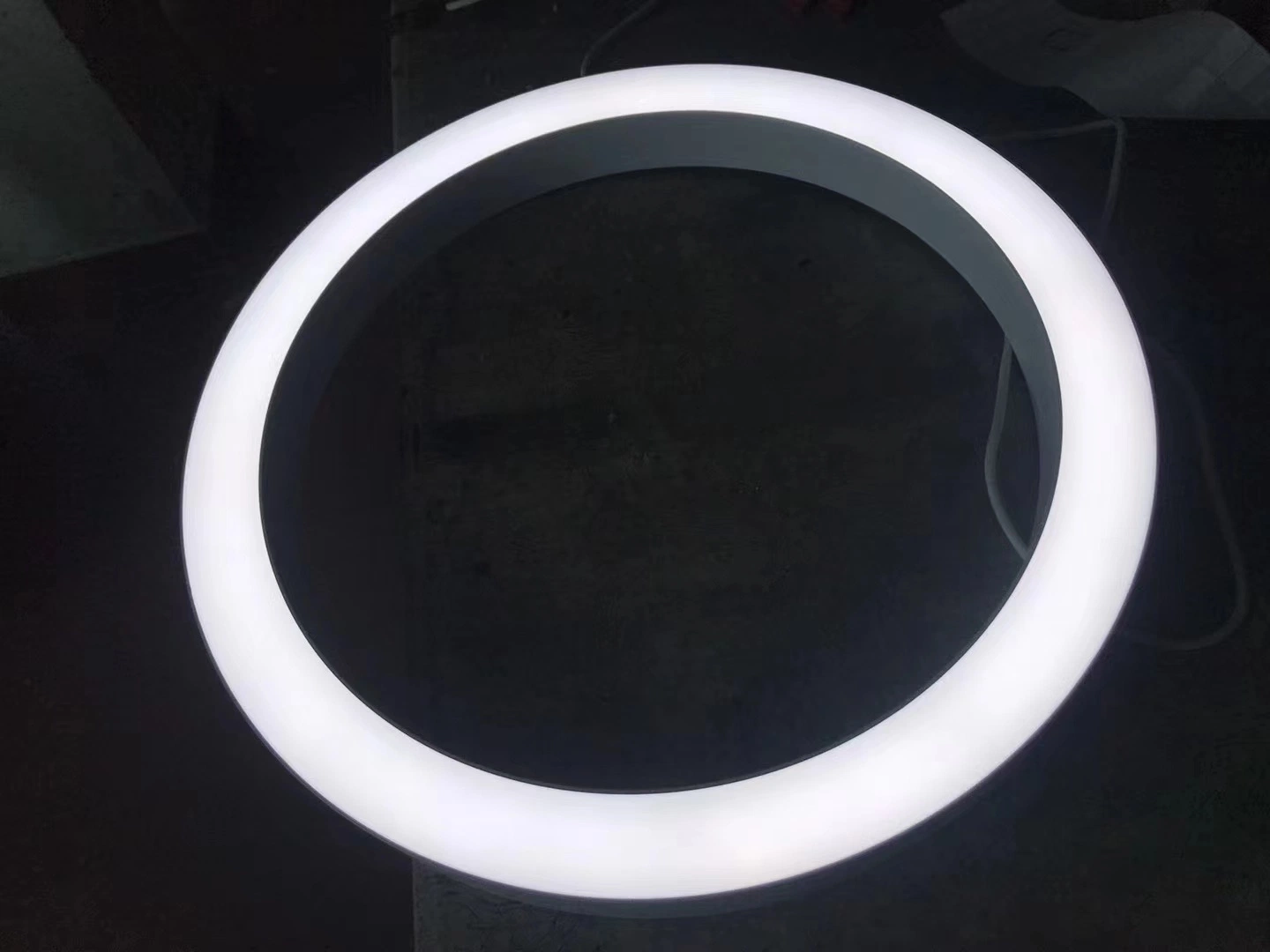 RGB LED Chandelier Linkable Fixture Ring Pendant Light