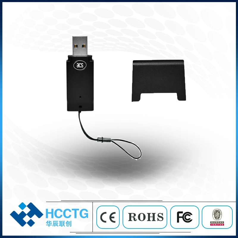 Acs Portable Mini Smart Card Reader IC Chip Contact Card Reader Writer USB Interface (ACR39T-A1)