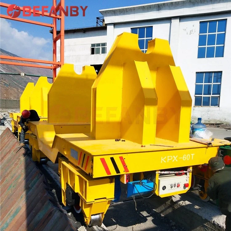 Foundry Plant Heavy Load Ladle Handling Cart for Transfer Cargo