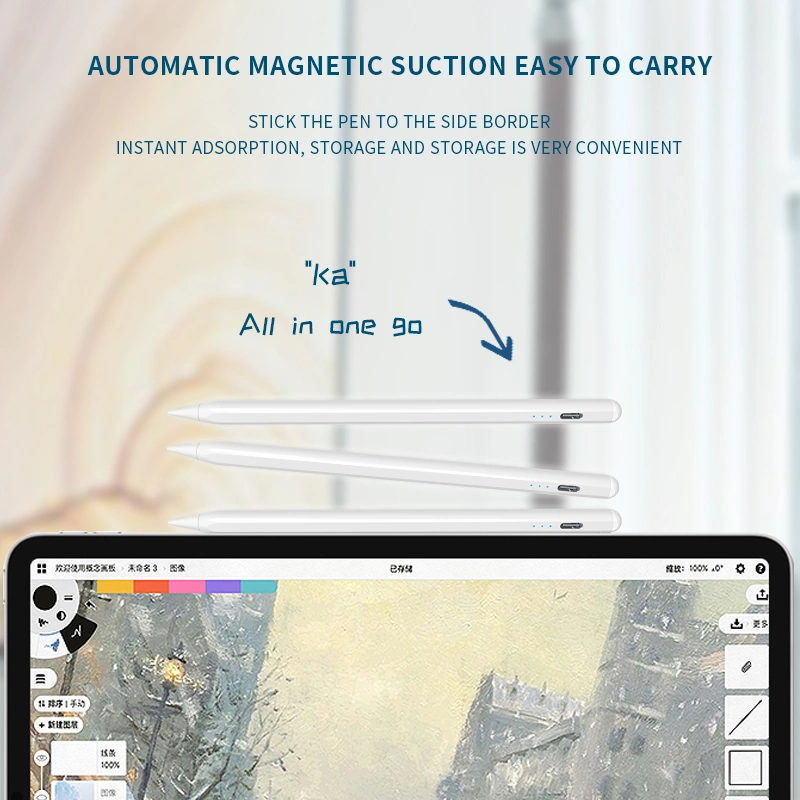 Nuevo Smart Touch Apple magnético falsos anti Lápiz Stylus capacitivo para iPad de Apple iPad Ios PRO 2018