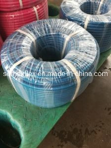 Manguera de oxigeno/acetileno/Manguera de soldadura de tubo flexible de caucho flexible