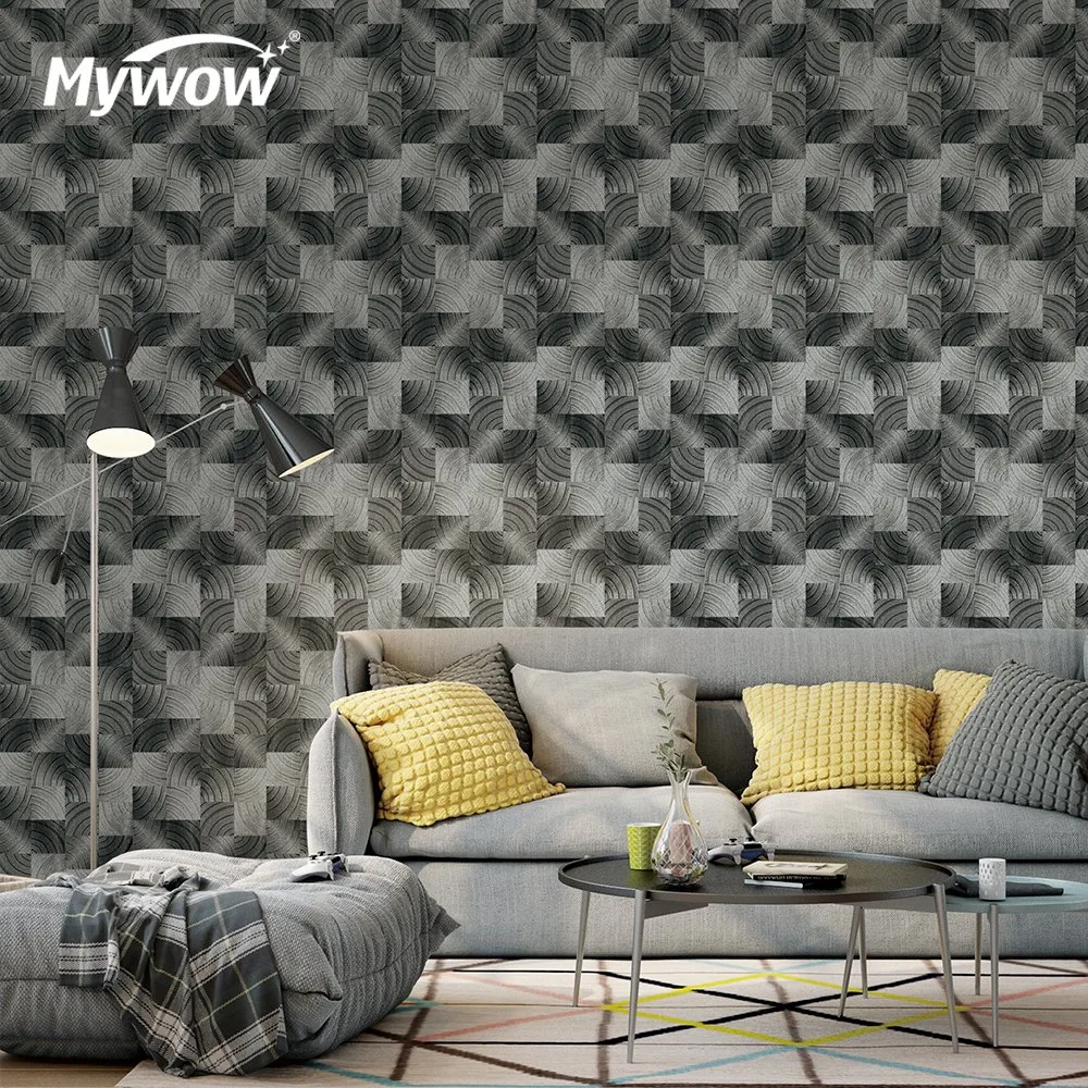 Hotel Fashion Wallpaper High quality/High cost performance  Wall Paper Luxury Nonwoven Wall Coating