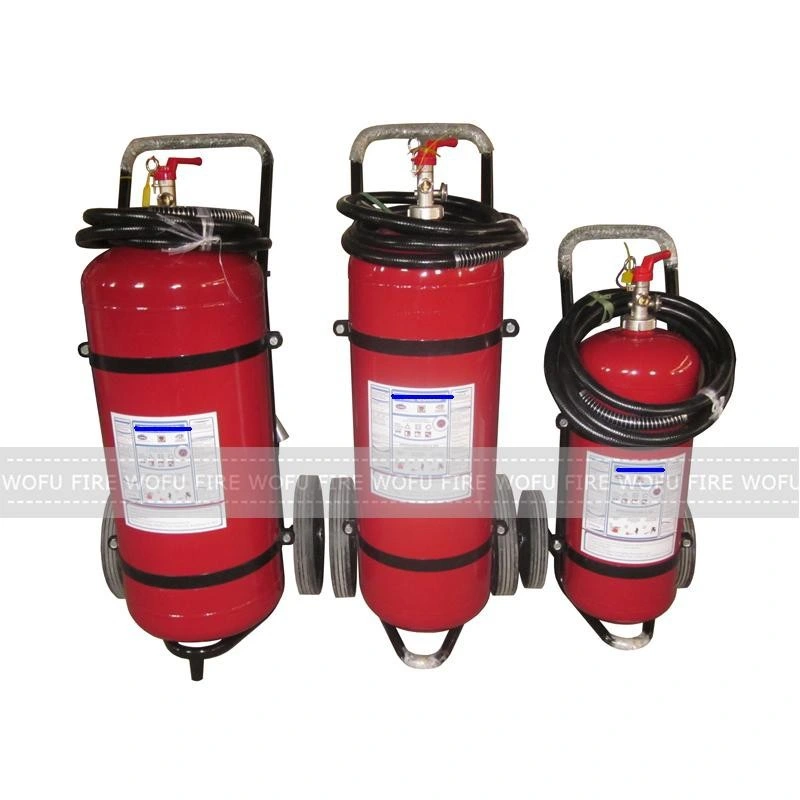 50-100-150lbs ABC Dry Chemical Powder Trolley Fire Extinguisher