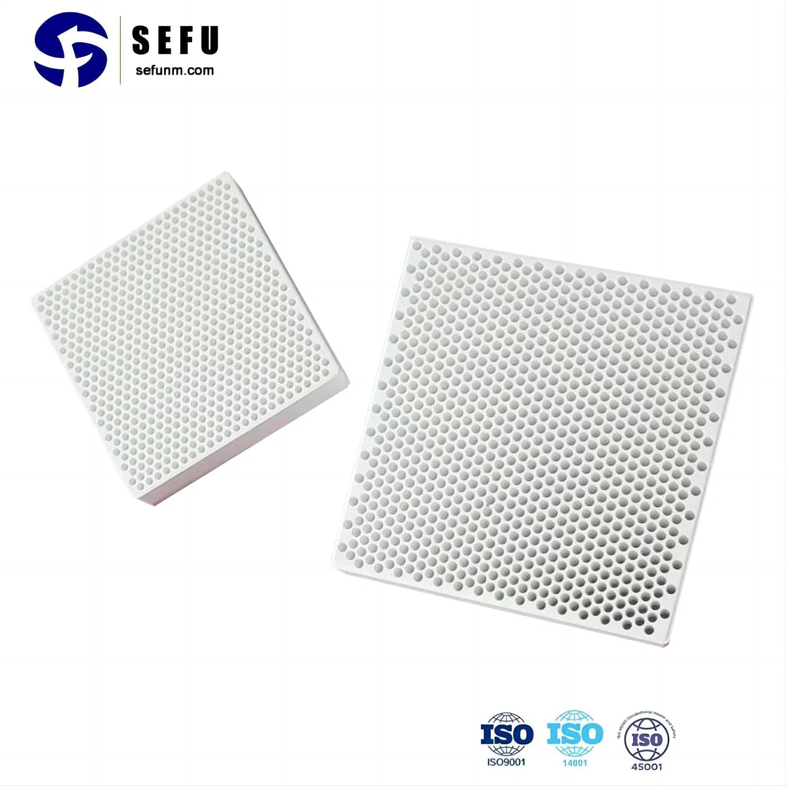 Molten Iron Cordierite Refractory Filtration Plate Honeycomb Ceramic Filters for Metal Foundry