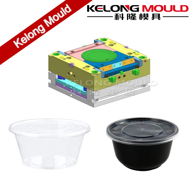 750ml Disposable Microwave Thin-Wall Plastic Food Storage Box Injection Mould