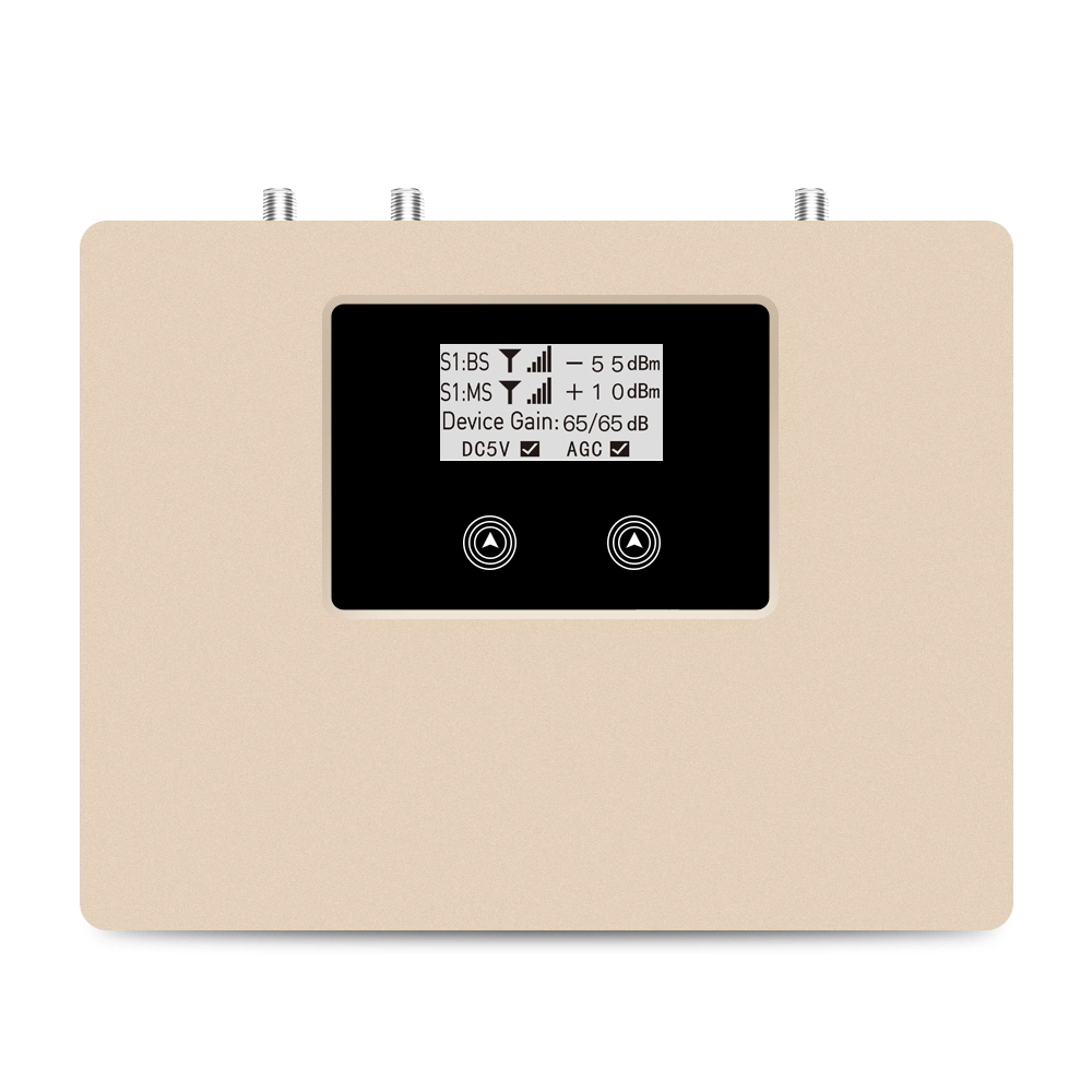 Wholesale/Supplier Dual Band AGC 2g 3G Mobile Signal Booster CDMA 850MHz+PCS1900MHz Cell Phone Signal Repeater