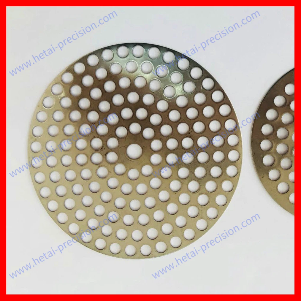 Galvanized Iron Steel Aluminum Decorative Perforated Hole Metal, Precision Sheet Metal, Metal Net Mesh, Side Punch Stamping for Aluminum Tube