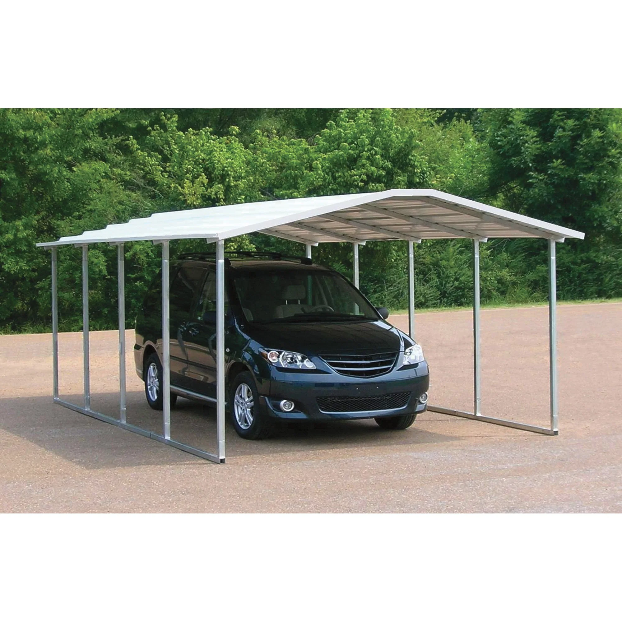 SC154 Customized Outdoor Canopy Garden Prefabricated Building Waterproof Mobile Carport Car Garage