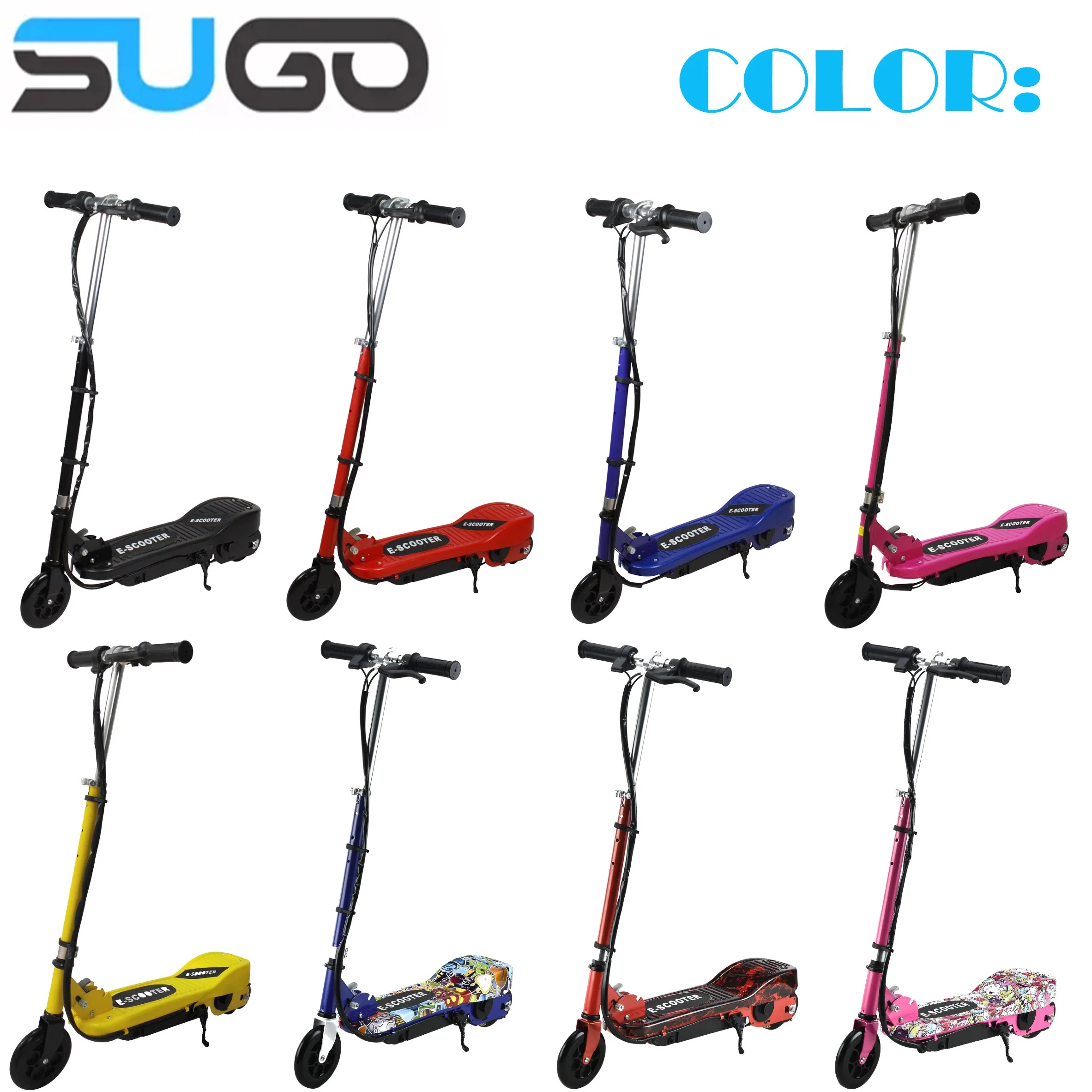 5.5 Inch China Skateboard Lead Acid Electric Scooter Foldable 120W Scooter Electric