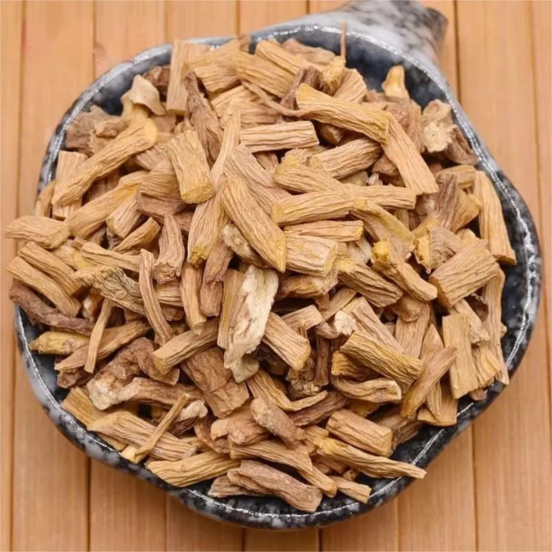 Radix Gentianae Macrophyllae Medicina tradicional chinesa seca raiz herbal Qin Jiao