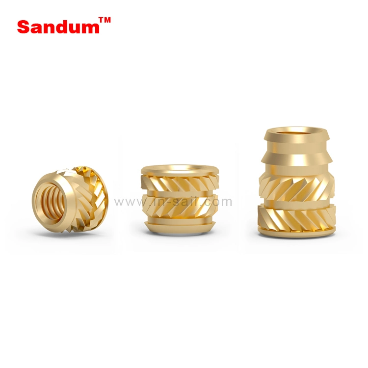 M4 M5 M6 Brass Tapered Ultrasonic Threaded Insert Nut