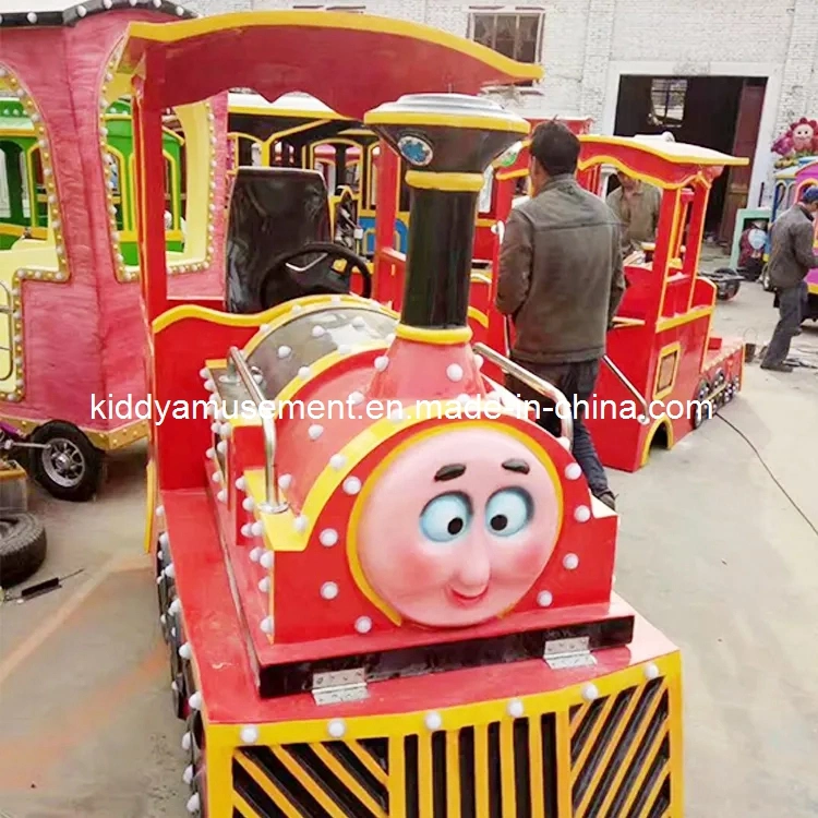 Outdoor and Indoor Kids Rides Theme Park Trackless Train Amusement Train for Sale