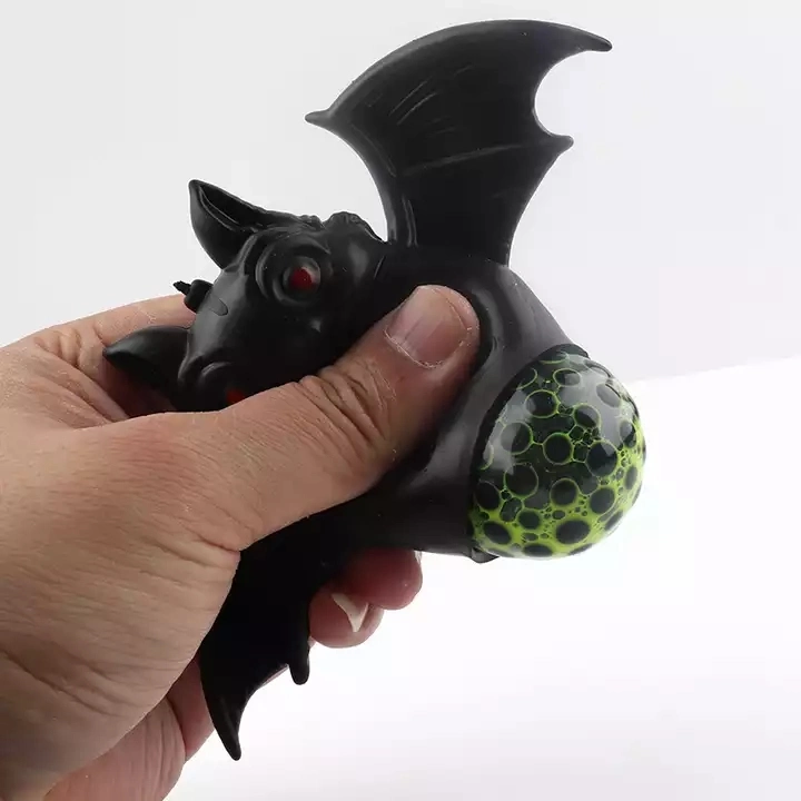 Halloween Novelty Spoof Antistress Bat Fidget Squishies Stress Relief Toy