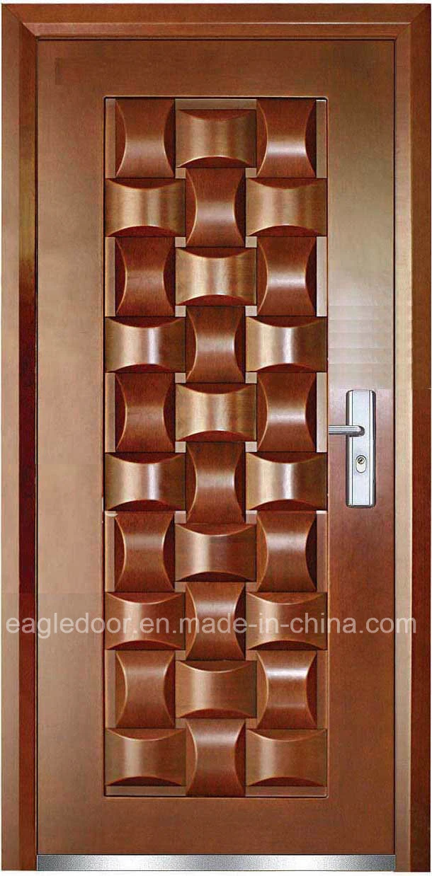 Top Selling Armored Steel Wooden Door Best Italian Steel Security Doors Residential (ESD-101)