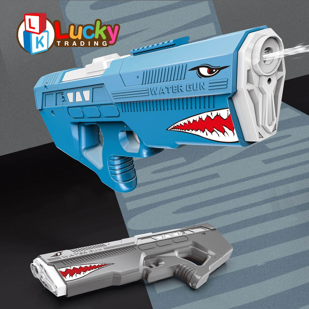 Shark Electric Long-Distance Water Spray Gun Fighting Toys in Summer Swimming Pool