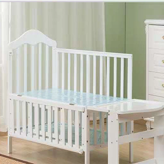 High quality/High cost performance  Multifunction Wooden Baby Crib Bed Bedside Bed