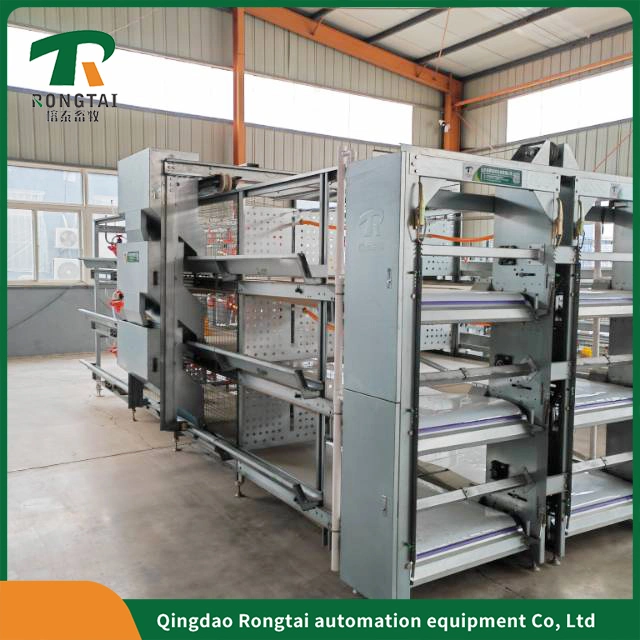 Poultry Farm Equipment Layer Chicken Cage 4 Tiers Manual Broiler Chicken Cage