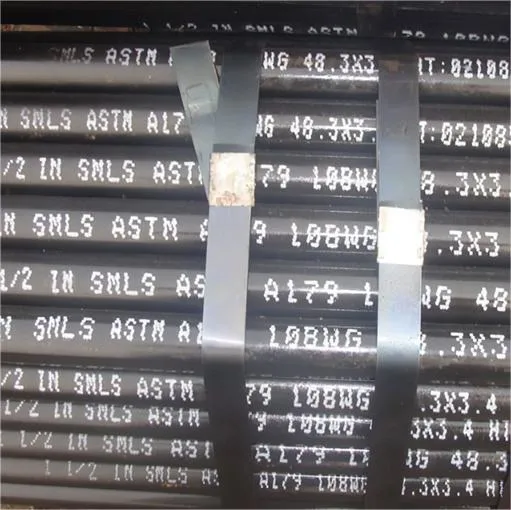 ASTM A179 / ASME SA179 Standard High Pressure Cold Drawn Black Low Carbon Steel Boiler Tubes Heat Exchanger Pipes Tube