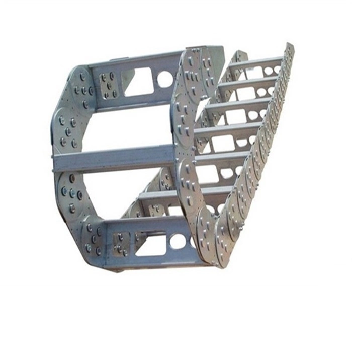 Closed Steel and Aluminum Drag Chain Metal Tank Chain