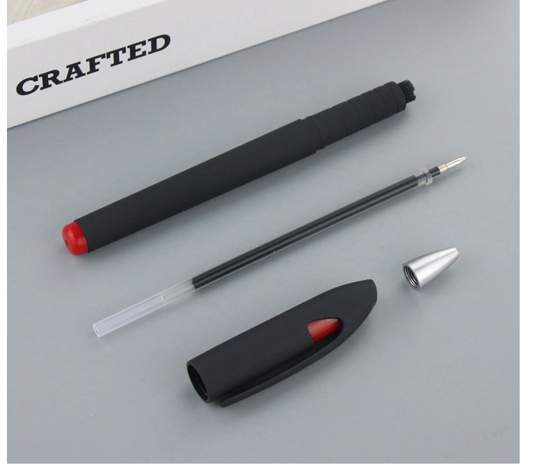 Promotion Advertising Pen Custom Company Logo Gift Pen Rubber Grip Plastic Ballpoint Pen