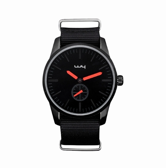 Waterproof Mens Luxury Nylon Minimalist Gift Quartz Wrist Watch Wy-136