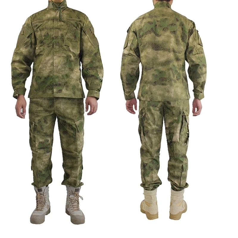 Men's Military Jackets and Pants a-Tacs Fg Camo Acu Army Combat Uniform