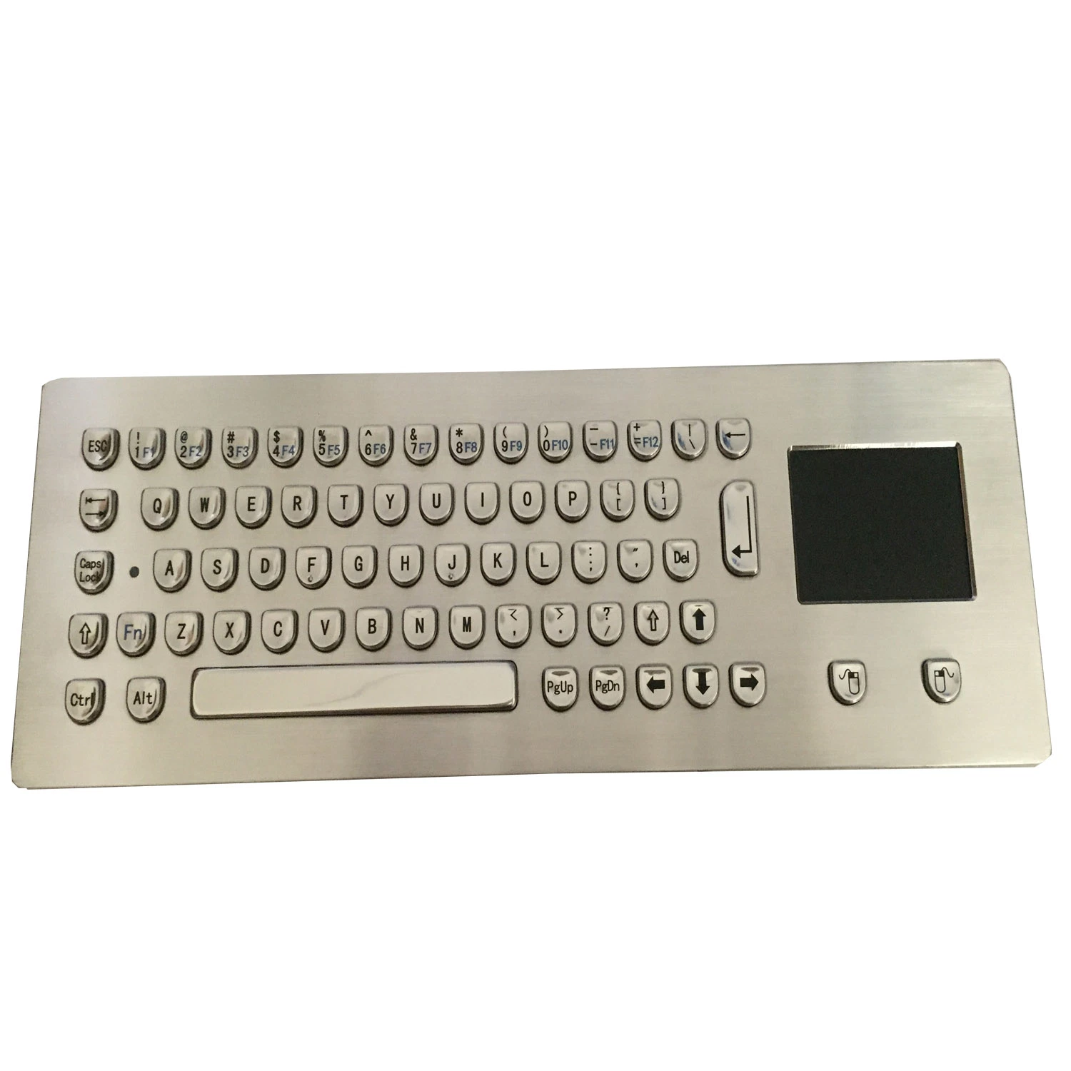 Industry Durable Riot Stainless Steel Keyboard with Touchpad