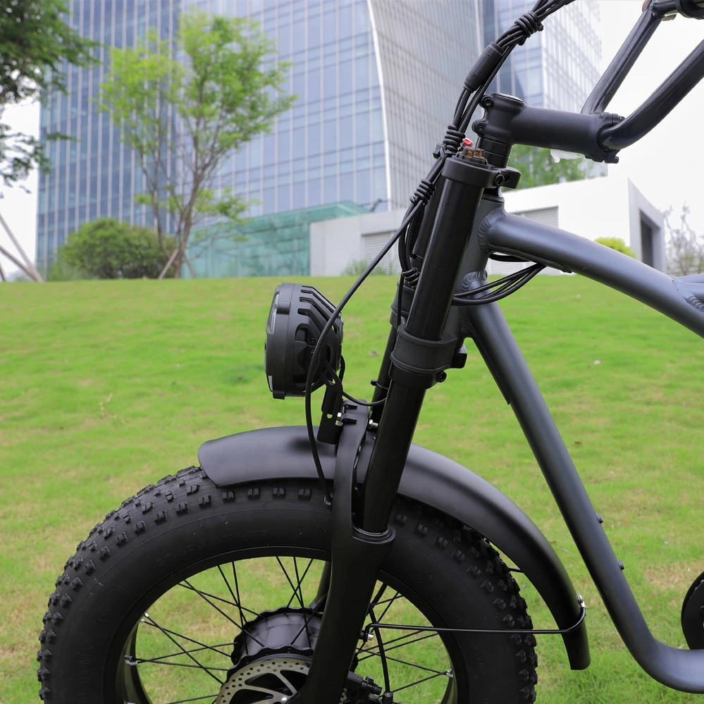 Electric Motorbike - Stylish and Compact E-Bike with 1000W Motor Dirt Bike with Basket Electric Bike