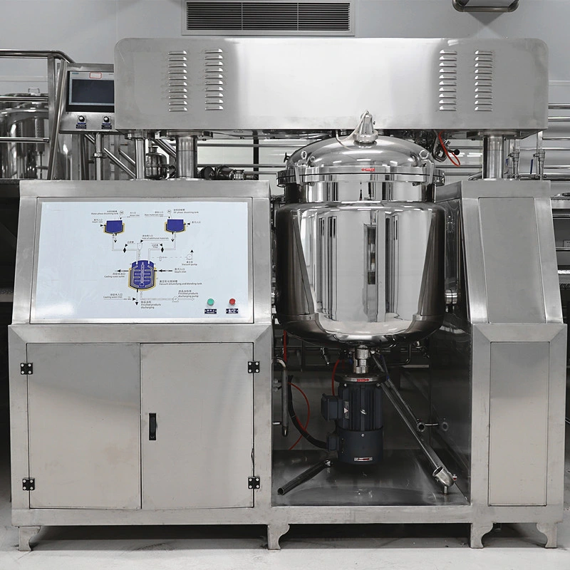 Cream and Ointment Production Lineointment Production Line Vacuum Emulsifier