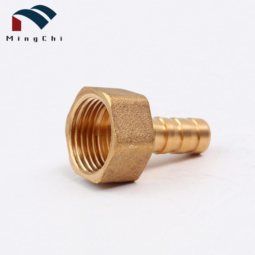 El latón masculino femenino M10 M8 conector adaptador de manguera de latón manguera Nippler