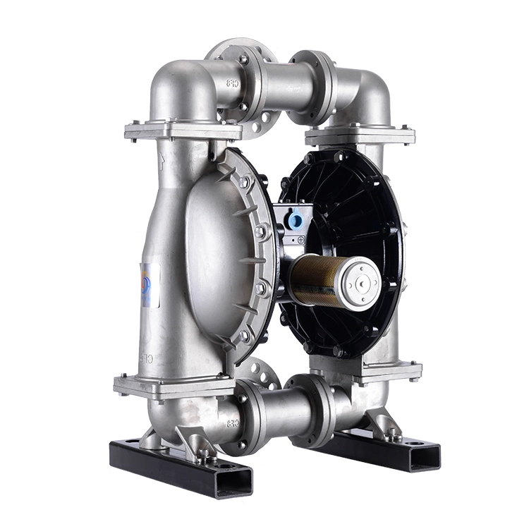 Sewage Treatment 3 Inch Stainless Steel Pneumatic Air Operated Diaphragm Pump